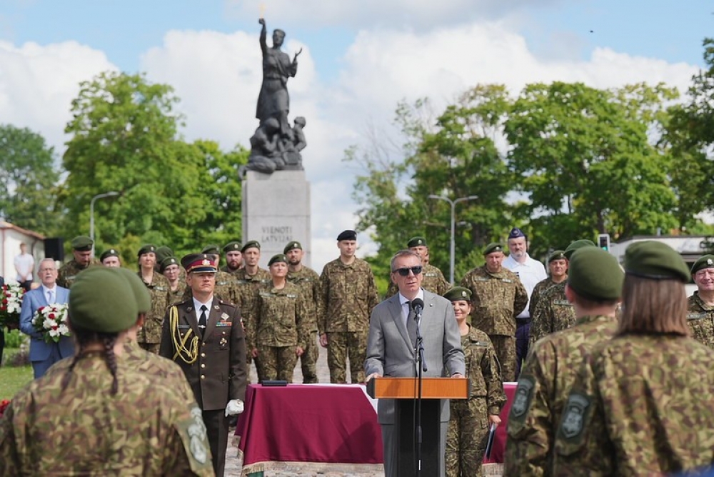 Valsts prezidenta Edgara Rinkēviča uzruna Valsts robežsardzes koledžas izlaiduma ceremonijā