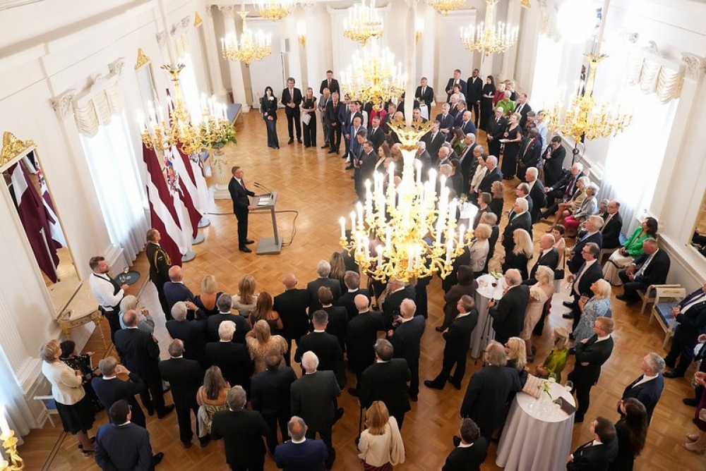 Valsts prezidenta Edgara Rinkēviča rīkotā pieņemšana Latvijas goda konsuliem ārvalstīs