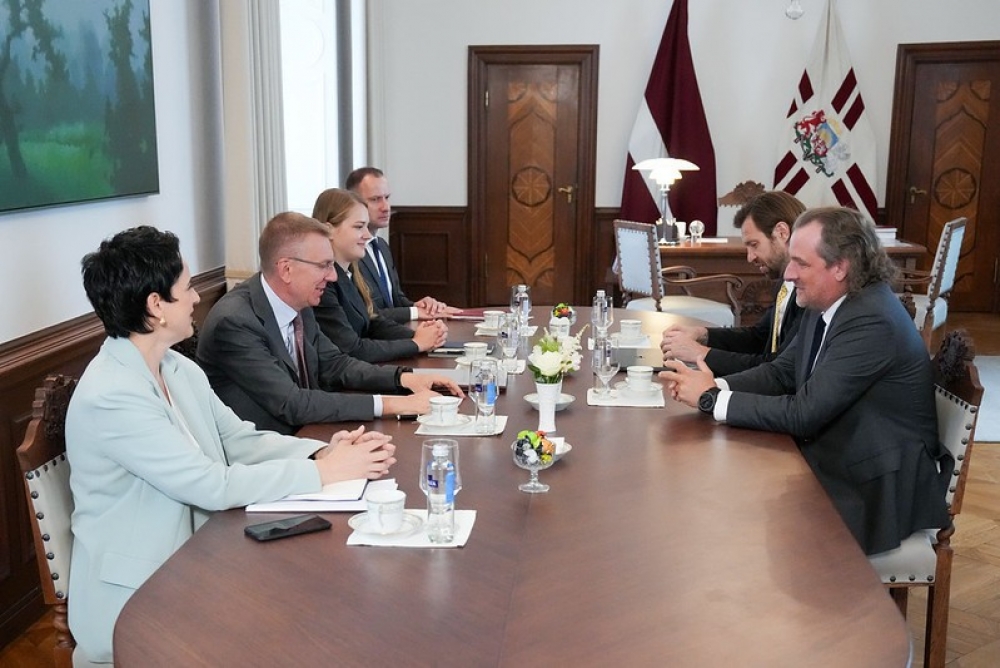 Valsts prezidents tiekas ar Latvijas Darba devēju konfederācijas pārstāvjiem