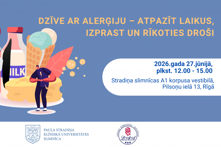 Atpazīt laikus, rīkoties droši: Stradiņa slimnīca aicina apmeklēt  Alerģijas dienu