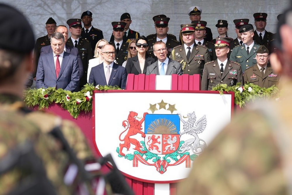 Valsts prezidenta Edgara Rinkēviča uzruna reģionālajā militārajā parādē Aizkrauklē 2026. gada 4. maijā