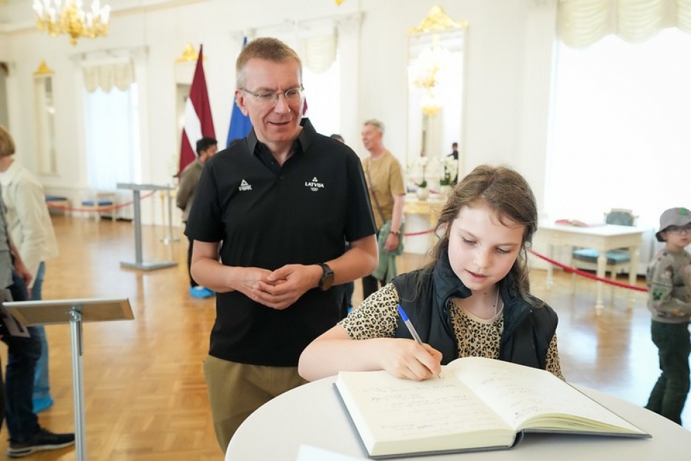 Muzeju nakts Valsts prezidenta rezidencē Rīgas pilī