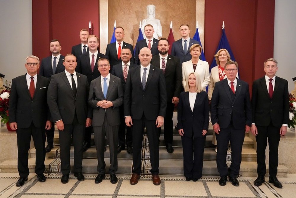 Valsts prezidents piedalās 43. Ministru kabineta svinīgajā pirmajā sēdē