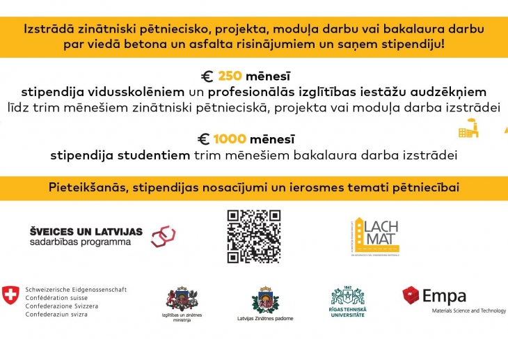 RTU izsludina konkursu skolēniem – izstrādājot pētniecisko darbu, būs iespēja saņemt stipendiju