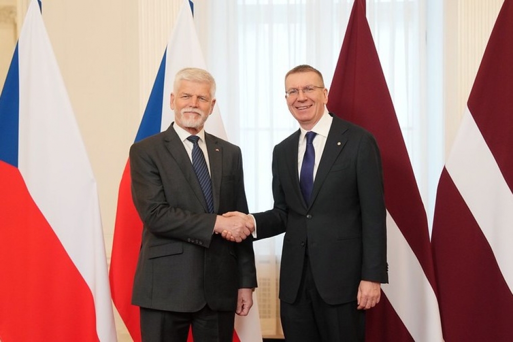 Valsts prezidents: Latvijas un Čehijas vēsturiskā pieredze liek apzināties – brīvība, demokrātija un drošība ir jāsargā