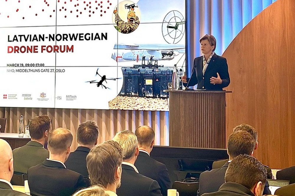 Ārlietu ministre B. Braže vizītē Oslo: Latvijas un Norvēģijas sadarbība ekonomikā, tehnoloģijās un aizsardzībā kļūst arvien spēcīgāka