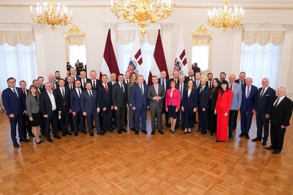 Valsts prezidents tiekas ar Latvijas pašvaldību pārstāvjiem