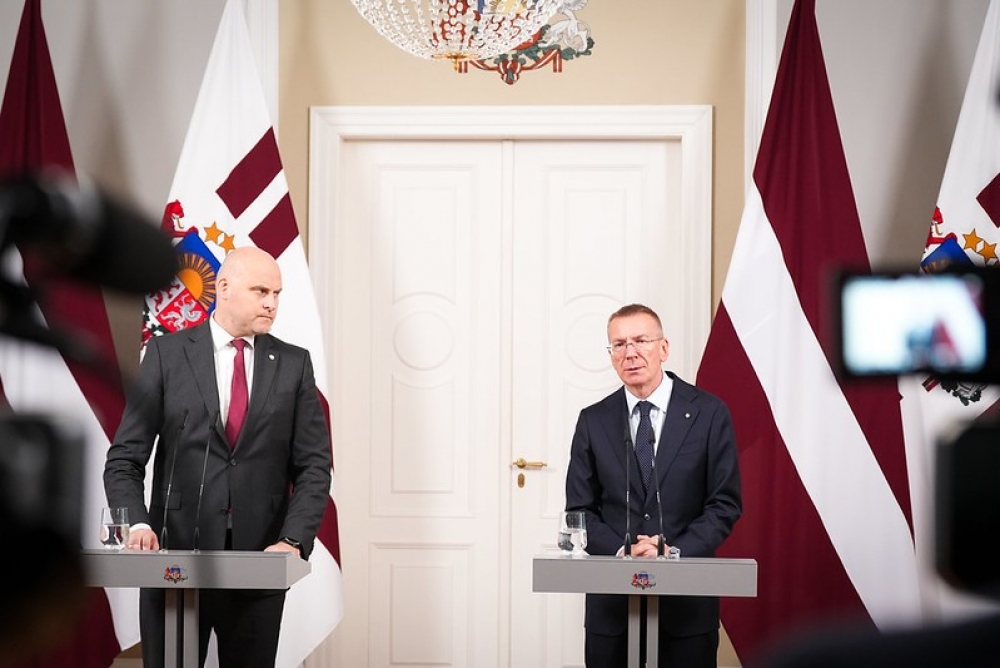 Valsts prezidenta Edgara Rinkēviča paziņojums 6. oktobrī pēc sarunām ar politisko partiju pārstāvjiem