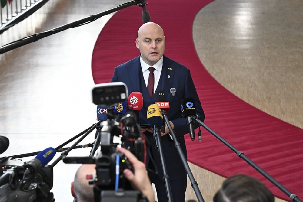 Ministru prezidents Andris Kulbergs piedalās Eiropadomē un kopā ar citiem Eiropas līderiem tiekas ar Zelenski