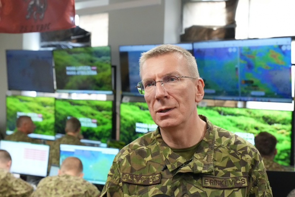 Valsts prezidents uzsver mācību “Namejs 2026” nozīmi kopējās valsts aizsardzības gatavības stiprināšanā