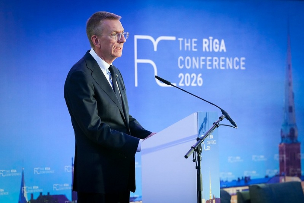 Valsts prezidenta Edgara Rinkēviča dalība “Rīgas konferences 2026” atklāšanā