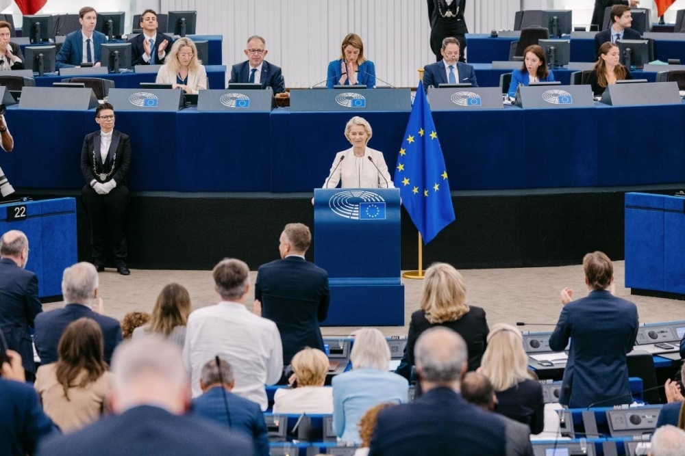 Eiropas Komisijas priekšsēdētājas Urzulas fon der Leienas runa par stāvokli Eiropas Savienībā 2026. gadā
