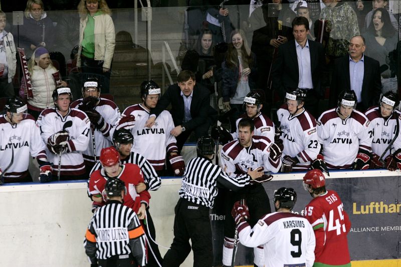 Latvija pasaules hokeja elitē jau četrpadsmit gadu