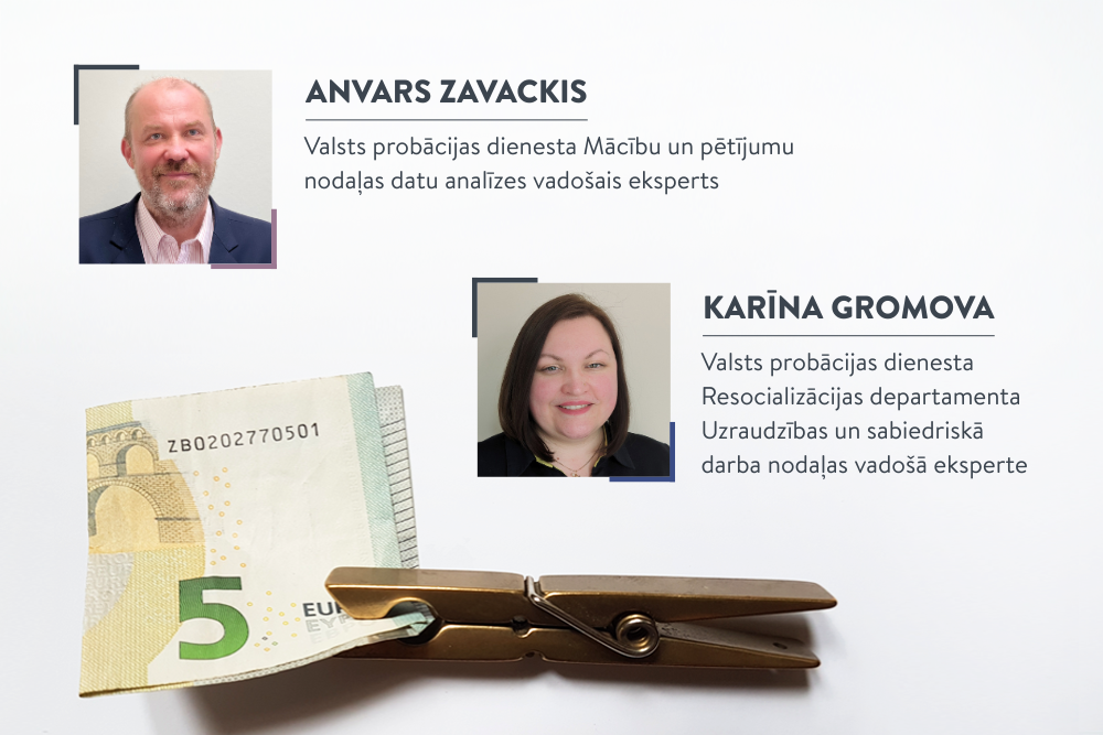 Valsts probācijas dienests: finanšu krāpšanā apsūdzētie visbiežāk nav apzinājušies, ka veic noziegumu