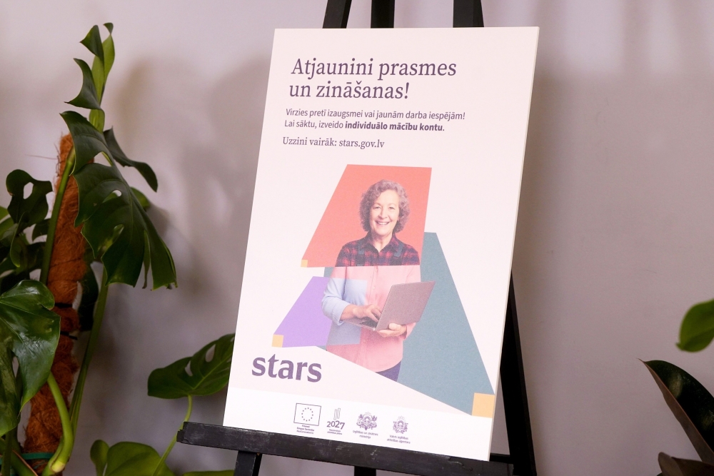 Ieskaties! Tiešsaistes mācību iespējas pieaugušajiem teju 40 izglītības programmās digitālo prasmju apguvei platformā STARS