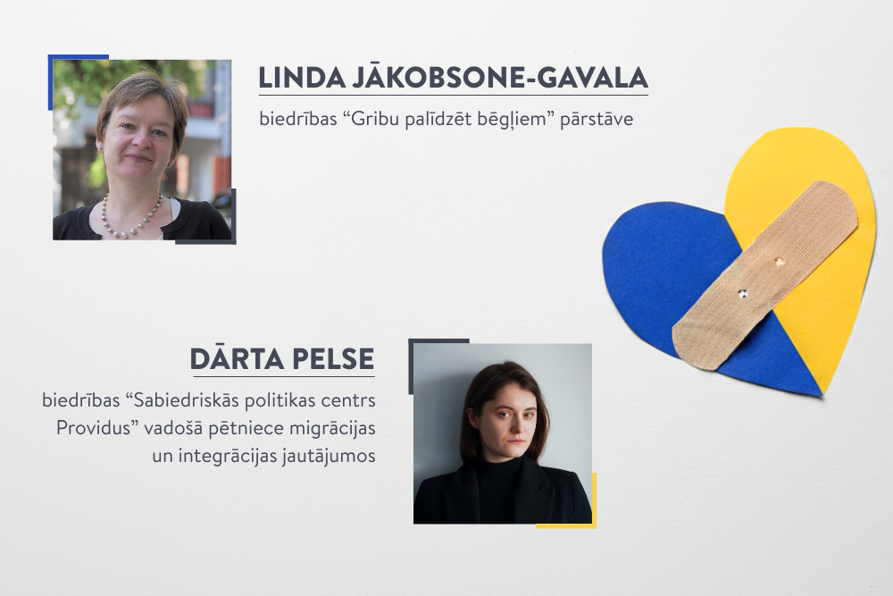 Vairāk jādomā par to, kā Ukrainas civiliedzīvotājus integrēt Latvijas sabiedrībā