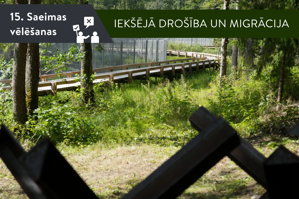 Lasām partiju programmas. Iekšējā drošība un migrācija