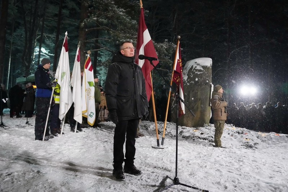 Valsts prezidenta uzruna Ziemassvētku kauju 109. gadadienas atceres brīdī 