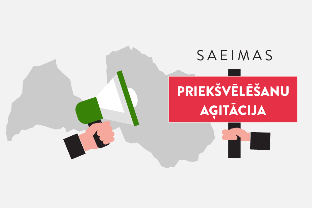 Priekšvēlēšanu aģitācijas periods. Ko drīkst, un kas ir aizliegts?