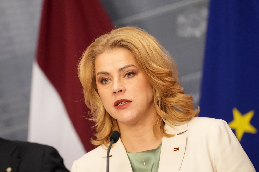 Ministru prezidente Evika Siliņa paziņo par demisiju