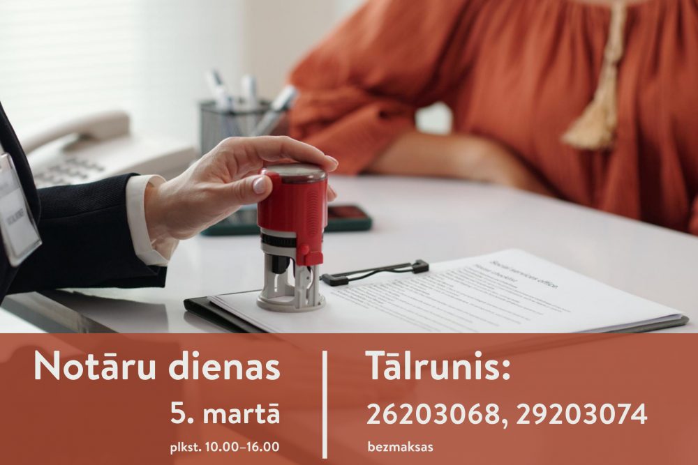 Notāru diena jau rīt! Uzmanības centrā likumu grozījumi laulības šķiršanas procesā pie zvērināta notāra