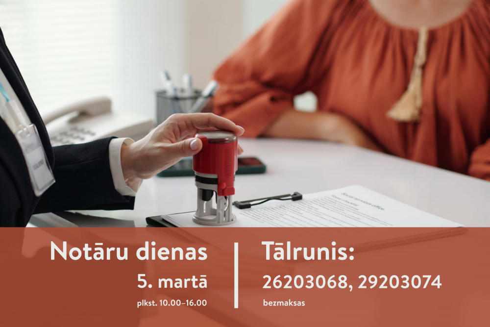 Notāru diena jau rīt! Uzmanības centrā likumu grozījumi laulības šķiršanas procesā pie zvērināta notāra