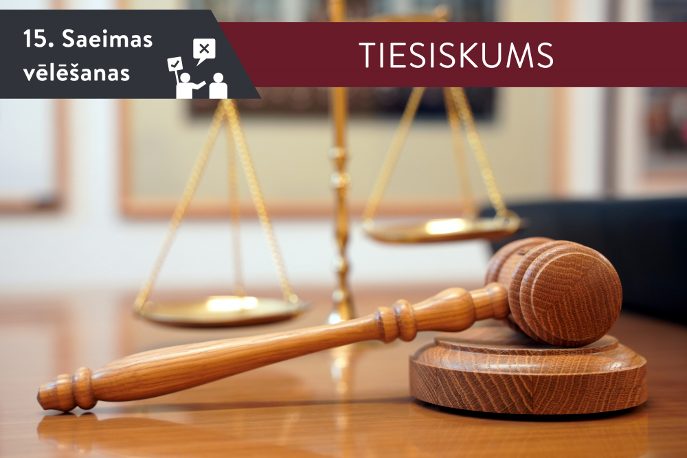 Lasām partiju programmas. Tiesiskums