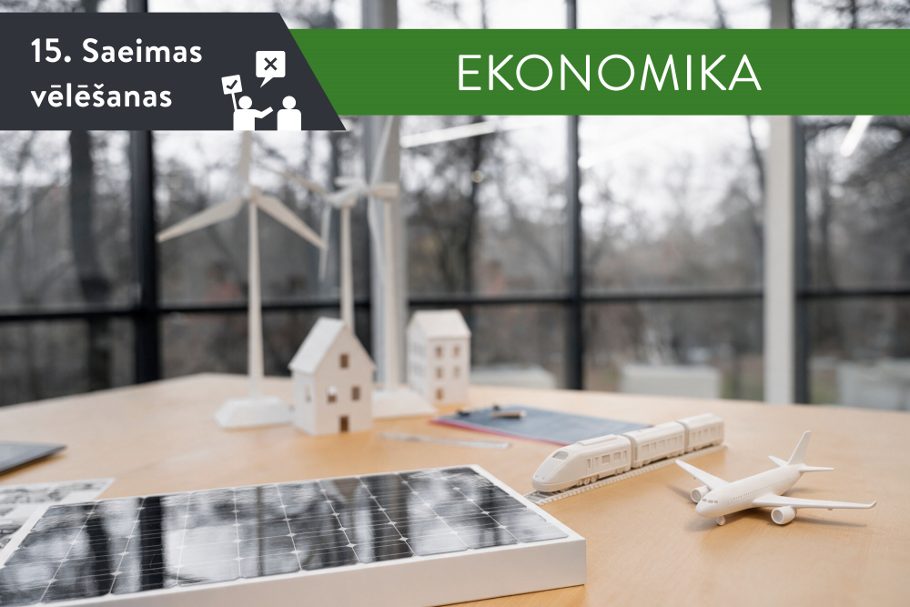 Lasām partiju programmas. Ekonomika, uzņēmējdarbība