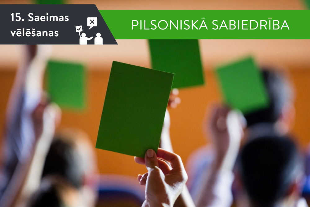 Lasām partiju programmas. Pilsoniskā sabiedrība, referendumi, SIF
