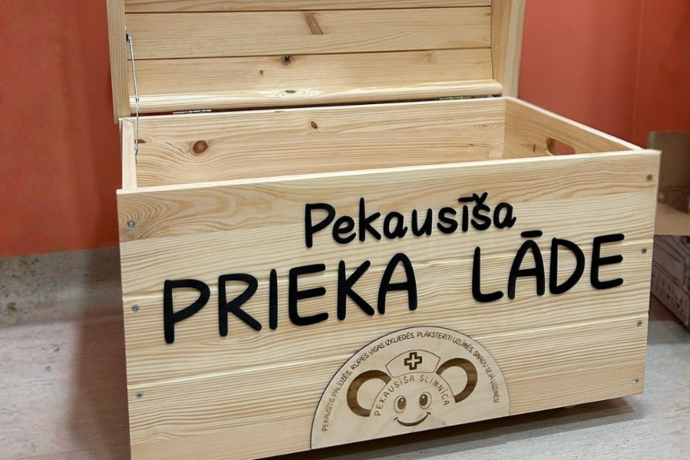 Sagādā prieku pašiem mazākajiem – Pekausīša Prieka lāde tagad pieejama ...